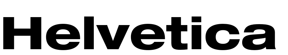 Helvetica 83 Heavy Extended Fuente Descargar Gratis